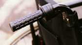 gripp for external steering of wheel chair